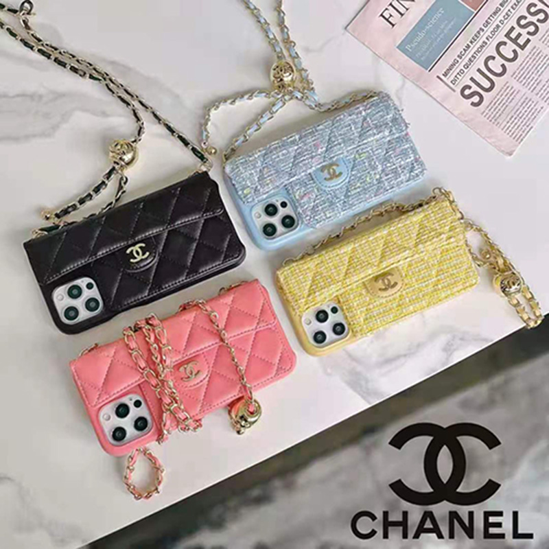 Chanel ブランド iphone 14 pro/14 pro max/13 miniケース シャネル ジャケット型 封筒型