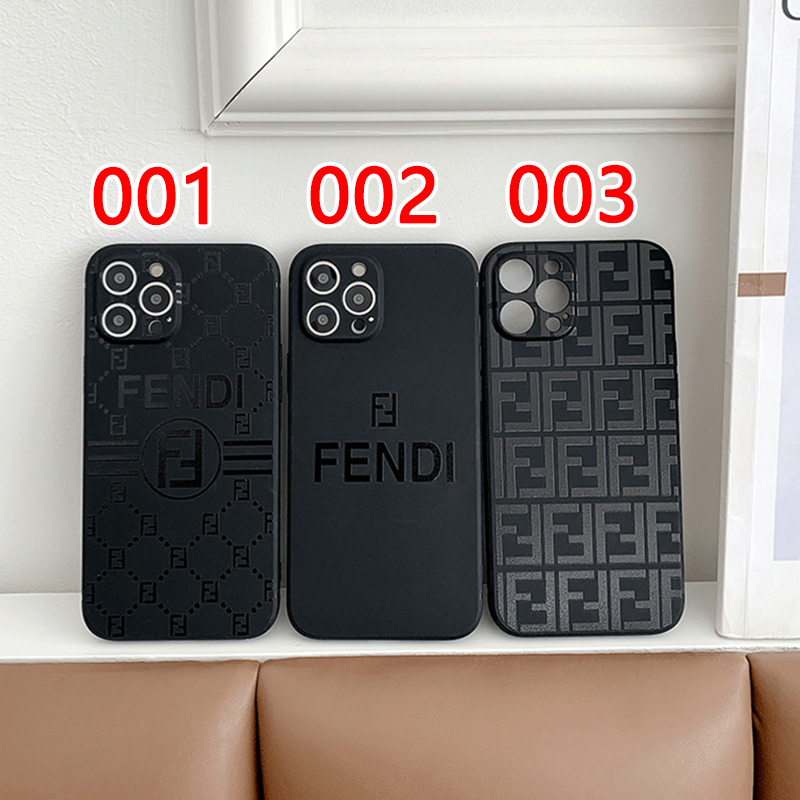 Fendi/フェンディ ブランドiphone 13/13mini/13promaxケースシリコン製ジャケット型 