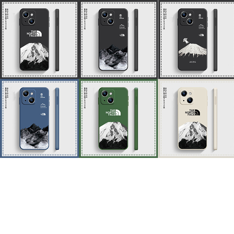 The North Face ブランド iphone13/13 pro/13 pro maxケース 個性 雪山柄 