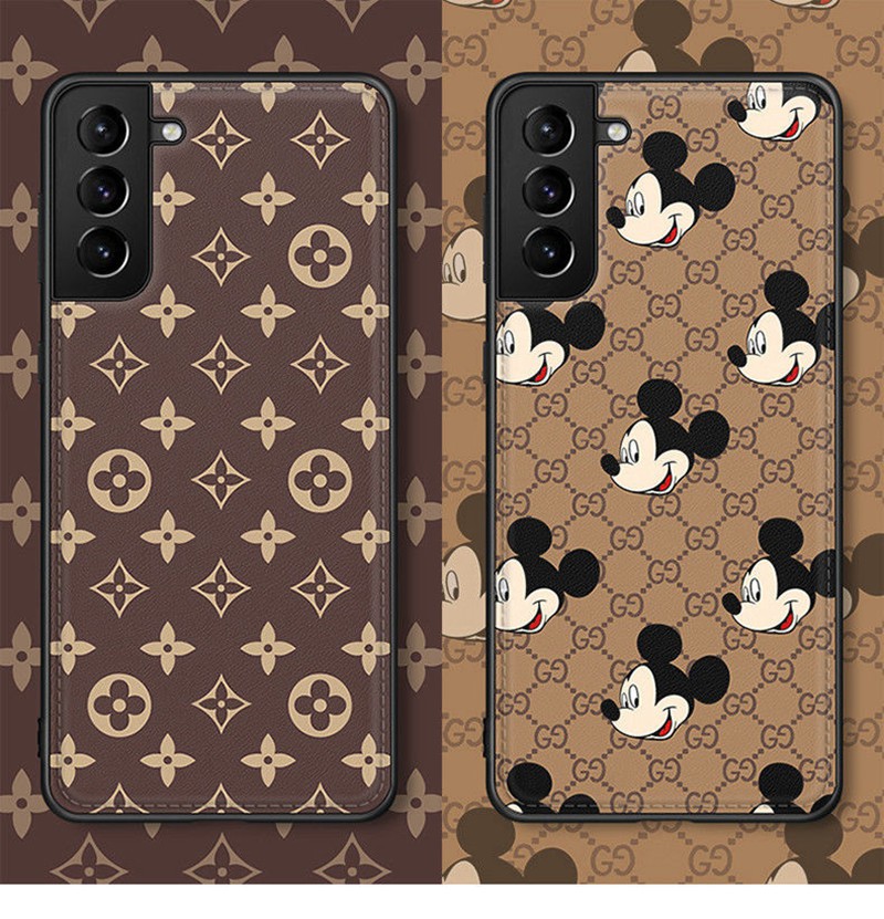 Gucci x Disney コラボ iphone 13 pro/12s/12 mini/13 pro maxケース 可愛い galaxy ジャケット 縫い革
