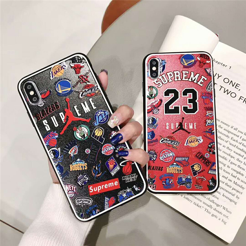 supreme Jordan ブランド iphone 13 pro/13 mini/13 pro max/se3ケース NBA スポーツ