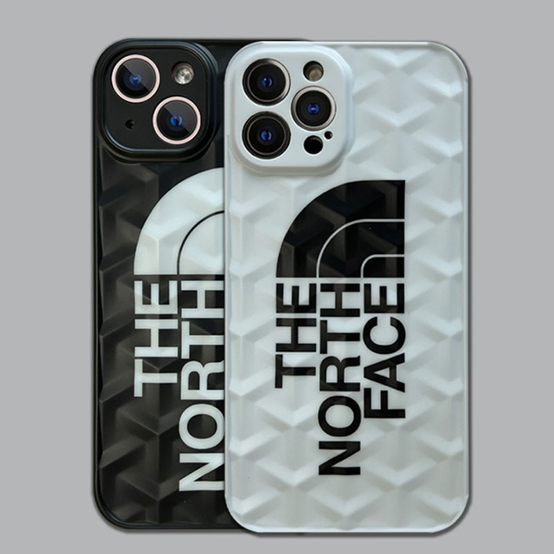 The North Face コンボ GOYARD ブランド iphone 13/13 pro/13 pro maxケース オシャレ 立体モノグラム