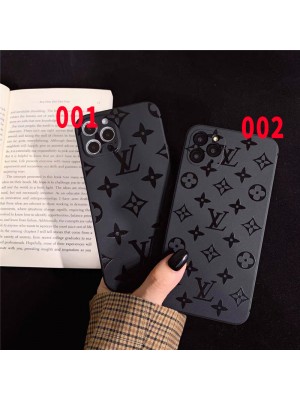 LV/ルイヴィト ブランド iPhone SE 第3世代/13/13 pro/13 pro maxケース 韓国風 モノグラム 黒色 ジャケット型 アイフォン13/12/11/x/8/7カバー ファッション メンズ レディース