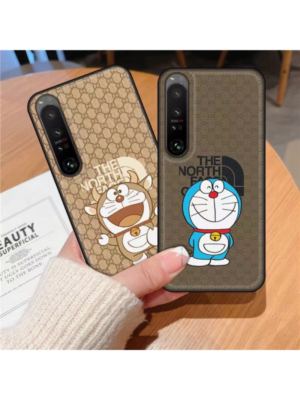 Gucci/グッチ ドラえもん iPhone14/14 pro/14 pro maxケース 韓国風 the north face ブランド galaxy a53/s22/s22+/s22 ultraケース かわいい xperia 1iv/5 iv/10 iv カバー  アイフォン メンズ レディース