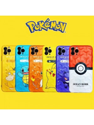 ポケットモンスター iphone13/13 pro/13 pro max/13 miniケース ピカチュウ 韓国風 漫画柄 可愛い ヒトカゲ ゼニガメ シリコンケース 激安 アイフォン13/12/11/x/xs/xr/8/7/6カバー メンズ レディーズ