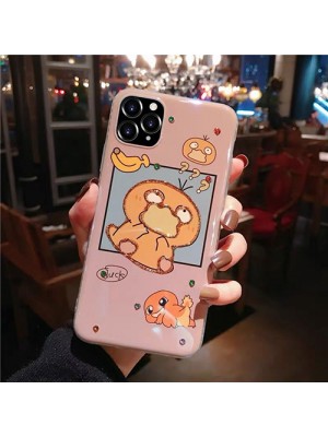 ポケットモンスター iPhone13/13 pro/13 pro max/se2ケース かわいい ピカチュウ柄 ゼニガメ コダック Charmander 耐衝撃 シリコンケース クリア感 アイフォン13/12/11/xr/x/xs/8/7カバー 可愛い メンズ レディーズ