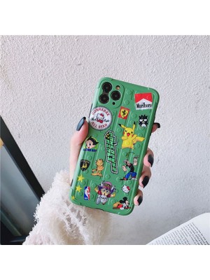 ディズニー シュプリーム Aape ブランド コラボ ピカチュウ iphone 13 pro/13 pro max/13 mini/12/11ケース ポケモン ガーフィールド パトリックスター 個性 コンバース かわいい 運動風 NBA 四角保護 面白い シリコンケース Supreme アイフォン13/12/11/se2/X/XS/XS/8/7カバー メンズ レディーズ