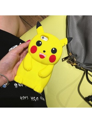 ポケットモンスター ピカチュウ iPhone 13/13 pro/13 pro max/13 mini/12ケース ブランド 立体柄 ジャケット型 個性 可愛い ペンダント ストラップ付き 激安 シリコンケース 衝撃吸収 アイフォン13/12/11/xr/x/xs/8/7/6カバー  高級感 メンズ レディーズ