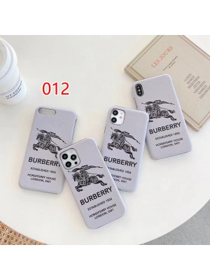 BURBERRY ブランド iphone 13 pro/13 pro max/13 miniケース おしゃれ バーバリー シンプル ジャケット型 贅沢風 レザー アイフォン13/12 pro max/8/7カバー メンズ レディーズ愛用