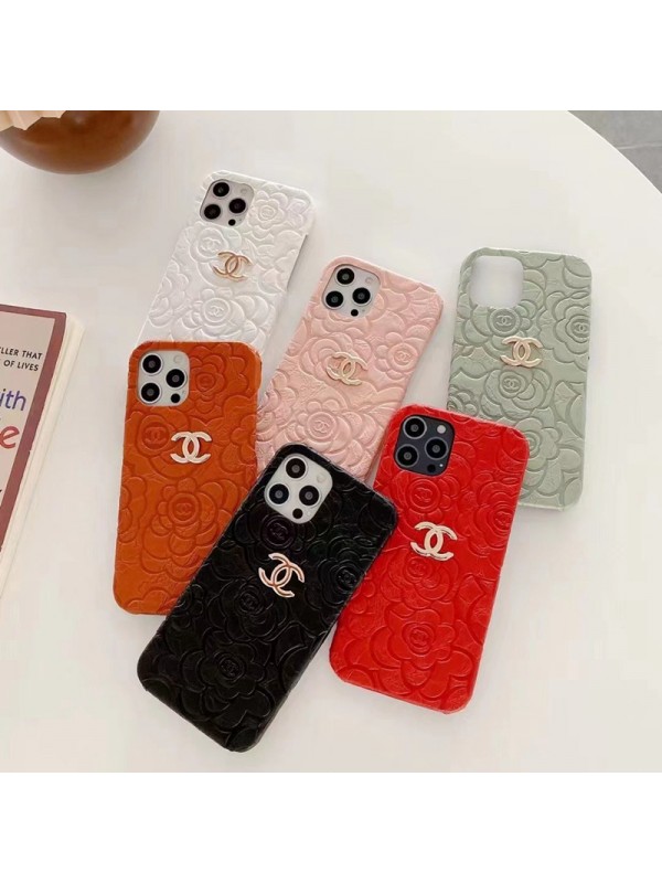 CHANEL シャネル ブランド iphone 14/14 pro/14 pro max/13 miniケース INS風 ロース花 モノグラム エンボス ジャケット型 アイフォン14/13/12/11/x/xr/xs/xs/8/7カバー メンズ レディース