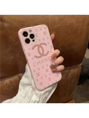 Chanel/シャネル iPhone 13 Pro/13 Pro max/13 Miniケース ブランド 可愛いピンク モノグラム ジャケット型 四角保護 アイフォン13/12/11/x/xs/xrカバー 芸能人 メンズ レディース
