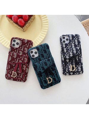 Dior ブランド iphone13 mini/13 pro/13 pro maxケース カード入れ ジャケット型 ディオール  iphone12/12pro maxケース 安い アイフォン13/12/11/x/8/7カバー　