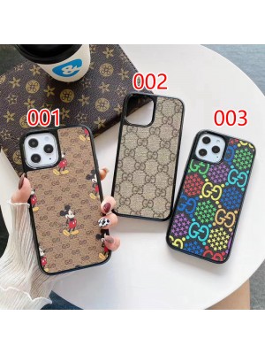 Gucci グッチ ディズニー コラボ ブランドiphone15/14/14 pro/14pro max/14 max/13 miniケース おしゃれ  ジャケット型 disney モノグラム 落下保護 韓国風 激安 アイフォン14/13プロ/13ミニ/12/11/x/8/7カバー レディーズ