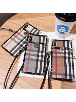 DIOR/GUCCI/BURBERRY ブランド iphone se3/13/13 pro/13 pro maxケース 個性 トランク型 蛇蜂柄 グッチ/ディオール/バーバリー ストランプ付き レザー アイフォン13/12/11/x/xs/xr/8/7カバー おまけつき メンズ レディース 