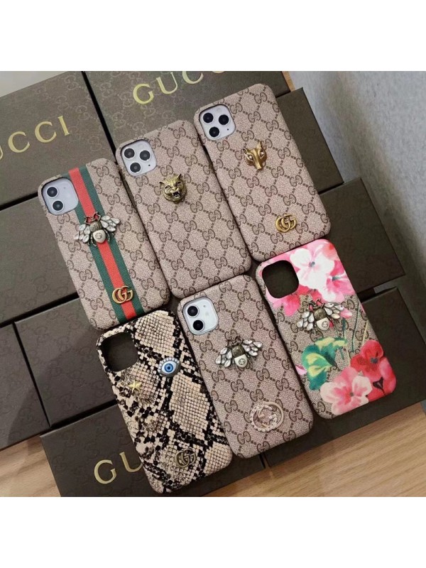 デイオール Dior ブランド iphone 13/13pro/13 pro max/13 miniケース ジャケット型 Gucci ヒョウ 狐 グッチ 立体蜂 蛇 花柄 個性 アイフォン13/12/11カバー ファッション メンズ レディース