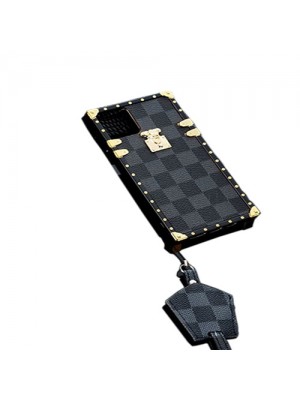 LV ブランド ルイヴィトン iphone 15/14/13 Pro/13 Pro Max/13 Miniケース トランク型 フレーム 革製 モノグラム ストラップ付き アイフォン15/14/13/12/11/X/XS/XR/8/7ケース 保護 メンズ レディーズ 