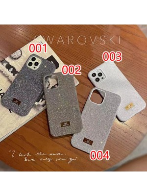 スワロフスキー ブランド iphone13 pro/13 mini/13 pro maxケース 贅沢 Swarovski ジャケット型 きらきら アイフォン13/12 pro max/11/x/xs/xrケース 女性向けカバー メンズ レディース