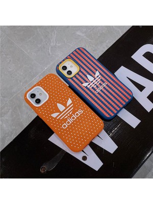 ADIDAS ブランド iphone 13/13 pro/13 pro max/13 miniケース シンプル アディダス ジャケット型 トレフォイル柄 星 三つ葉 ストランプ柄 アイフォン13/12/11/11 pro/11 pro maxカバー 人気 メンズ レディース