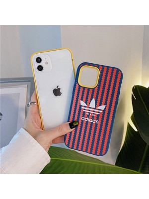 ADIDAS ブランド iphone 13/13 pro/13 pro max/13 miniケース シンプル アディダス ジャケット型 トレフォイル柄 星 三つ葉 ストランプ柄 アイフォン13/12/11/11 pro/11 pro maxカバー 人気 メンズ レディース