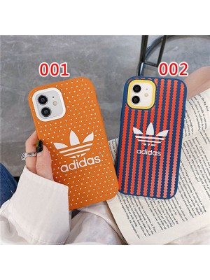 ADIDAS ブランド iphone 13/13 pro/13 pro max/13 miniケース シンプル アディダス ジャケット型 トレフォイル柄 星 三つ葉 ストランプ柄 アイフォン13/12/11/11 pro/11 pro maxカバー 人気 メンズ レディース