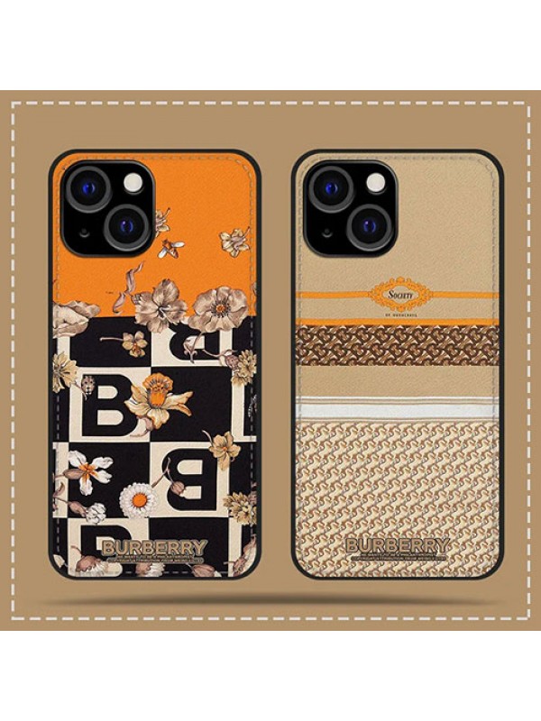 バーバリー ブランド iphone 13pro max/13pro/13 mini/12ケース モノグラム BURBERRY 花柄 ステッチ ジャケット型 レザー アイフォン13/12 pro max/x/xs/xr/8/7/se2カバー メンズ 高級 人気 ファッション レディーズ