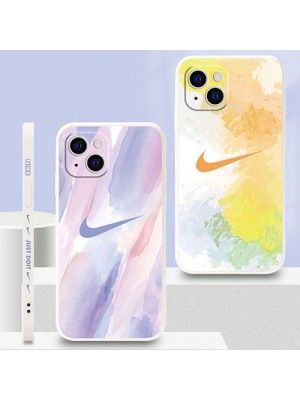 Nike ブランド iphone 13 pro/13 pro max/13 miniケース ナイキ インスタ風 絵画 シリコン ジャケット型 アイフォン13/12/11/x/xs/xrケース おまけつき 大人気 メンズ レディース 