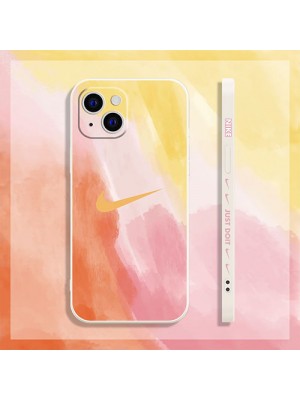 Nike ブランド iphone 13 pro/13 pro max/13 miniケース ナイキ インスタ風 絵画 シリコン ジャケット型 アイフォン13/12/11/x/xs/xrケース おまけつき 大人気 メンズ レディース 