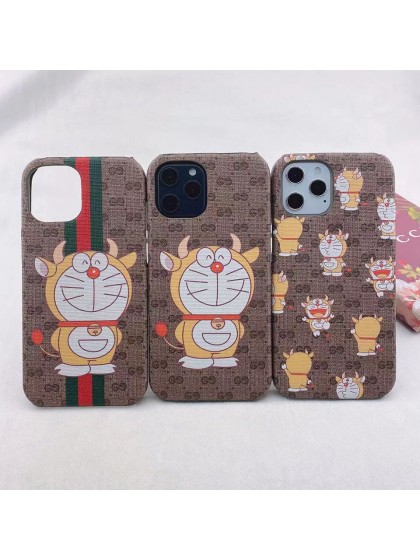 グッチ/Gucci ドラえもん ブランド コラボ iPhone SE 第3世代/13/13 Pro/..