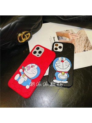 Gucci＆Doraemon コラボ iphone 13/13 pro/13 pro max/13 miniケース ブランド 可愛い ジャケット型 グッチ ドラえもん 激安 ハイブランド Galaxy s21 plus/s21 ultraカバー  耐衝撃 ビジネス風 カッコイイ 保護カバー芸能人愛用 コピー メンズ レディーズ