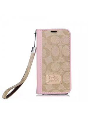 COACH コーチ 手帳型 iphone 14/14 PRO/14 pro maxケース ハイブランド ストランプ付き カード入れ Galaxy s23/S23+/S23 Ultra/Note20ケース ファッション メンズ レディース