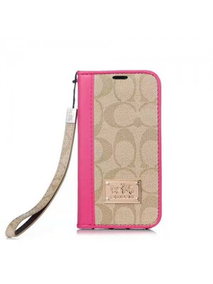 COACH コーチ 手帳型 iphone 14/14 PRO/14 pro maxケース ハイブランド ストランプ付き カード入れ Galaxy s23/S23+/S23 Ultra/Note20ケース ファッション メンズ レディース