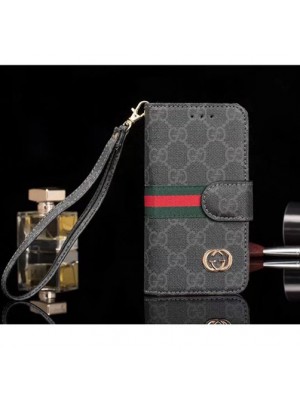 LV＆SUPREME コラボ ブランド iphone14/14 Pro/14 Pro Max/14 Plus/13 Miniカバー 手帳型 シュプリーム グッチ 高級感 ルイヴィトン 激安 iphone11/11pro max/se2カバー 通勤腕 ストラップ付き GUCCI ビジネス風 携帯ケース 芸能人愛用 メンズ レデイーズ コピー