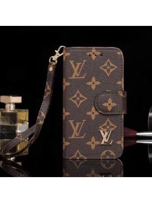 LV＆SUPREME コラボ ブランド iphone14/14 Pro/14 Pro Max/14 Plus/13 Miniカバー 手帳型 シュプリーム グッチ 高級感 ルイヴィトン 激安 iphone11/11pro max/se2カバー 通勤腕 ストラップ付き GUCCI ビジネス風 携帯ケース 芸能人愛用 メンズ レデイーズ コピー