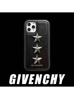 ジバンシィ iphone 13/13 pro max/13 proケース ブランド GIVENCHY iphone 12S/12 pro maxケース 高級 人気 五芒星 アイフォン13/12s/11/x/8/7 plusケースファッション