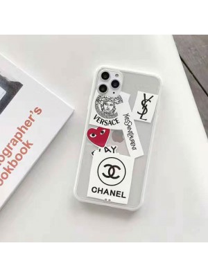 シャネル/ イブサンローランブランドiphone 13/13mini/13promaxケースジャケット型chanel個性潮 ヴェルサーチお洒落YSLモノグラムアイフォン12/12mini/12promax保護カバーCDGファッション潮流iphone11/SE2/X/XS/XR/8/7スマホケースVersace大人気 メンズ レディーズ芸能人愛用 