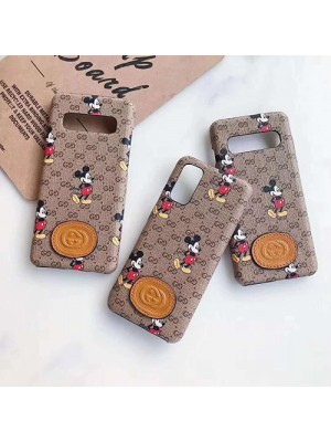 GUCCI＆disney コラボ iphone13/12S/12 mini/12pro/12pro maxケースおしゃれ 激安 モノグラム 可愛い ジャケット型 Galaxy S21/S21+スマホケース男女兼用ins風グッチディズニーミッキーブランドコラボケース人気経典Galaxy s20/s20+/s20 ultraケース男女兼用 iphone11/11PRO/huawei p30ケース 芸能人愛用