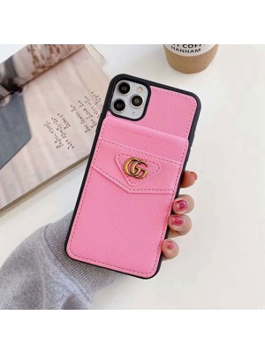 Gucci/グッチ ブランド iphone 13/13 mini/13 pro/13 pro maxケース ペアお揃い ジャケット型 カードや小物収納可 IPHONE 12/12Pro/12promaxケース パック型 経典 革製 アイフォンX/XS/XR/8/7カバーバック付き携帯便利なスマホケース