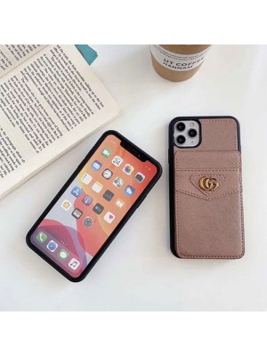 Gucci/グッチ ブランド iphone 13/13 mini/13 pro/13 pro maxケース ペアお揃い ジャケット型 カードや小物収納可 IPHONE 12/12Pro/12promaxケース パック型 経典 革製 アイフォンX/XS/XR/8/7カバーバック付き携帯便利なスマホケース