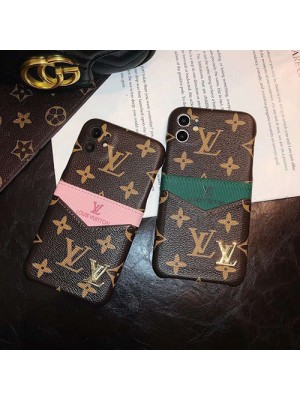 lv/ルイ·ヴィトン iphone13/12s/12 mini/12pro max/12 pro/12 maxケース ジャケット型 ファッション Gucci/グッチ セレブ愛用 バック付き 激安 ins風 iphone11/11pro maxケースケース かわいいジャケット型バック付き携帯便利人気アイフォンX/XS/XR/8/7カバーセレブ愛用人気メンズ レディース