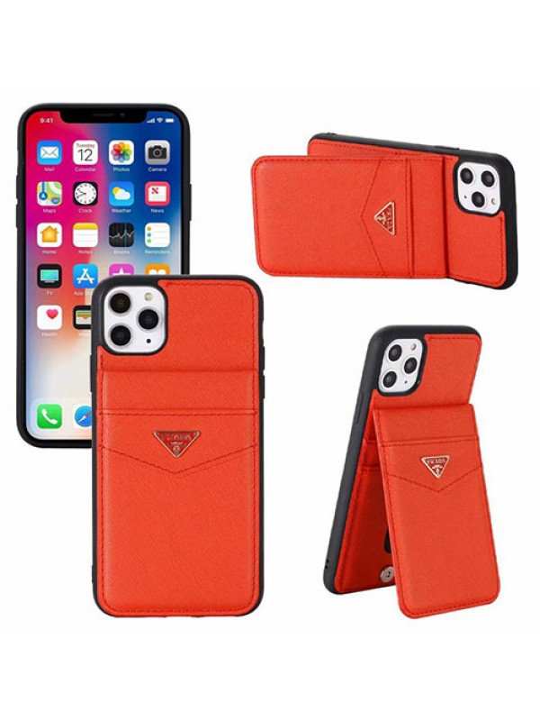 PRADA プラダ ハイブランド iphone 13/13 mini/13 pro/13 pro maxケース カード収納 経典 スタンド機能 ファッション アイフォン13/12S/11/X/XS/XR/8/7 plusケース メンズ レディース