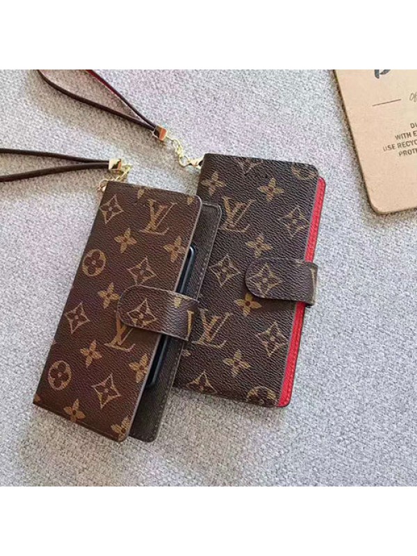 LV ルイヴィトン 手帳型 iphone 14/14 Pro/14 Pro Max/14 Plus/13/13 Pro Max/13Mini/12ケース ストラップ付き 全機種対応 グッチ ハイブランド GUCCI スタイル galaxy S22/S21/Note20ケース モノグラム柄  カード入れ xperia 5 iv/1 iv/10 iv/AceIII/1/10III/Ace IIスマホケース お洒落 レザー Aquos R5G/Zero 5g basicカバー ファッション レディース