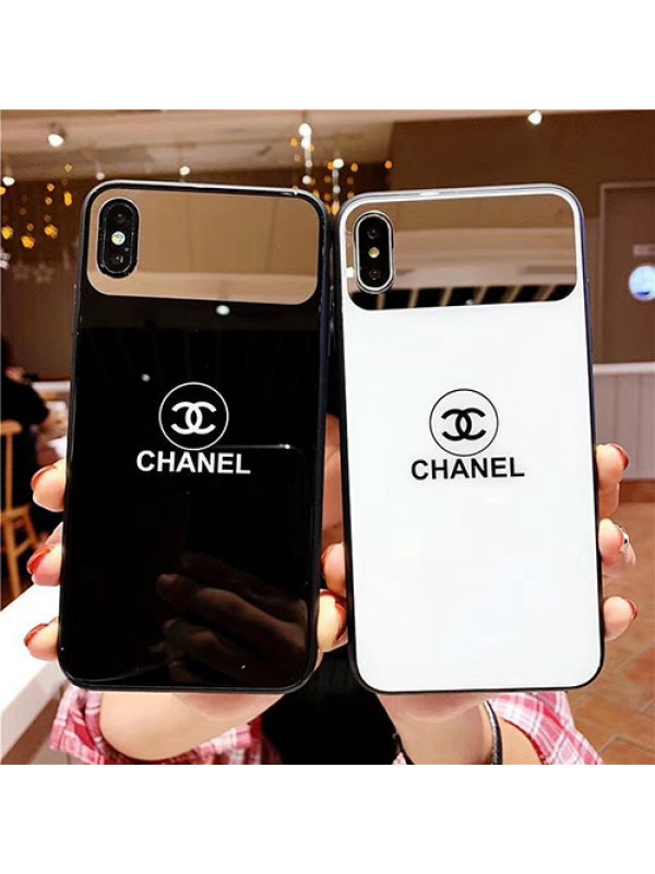 Chanel/シャネル  ブランド 女性向け iphone13 pro max/13miniケース 化粧用 鏡付き ガラス型 アイフォン13 pro/13 promax/12pro ケース ファッション経典 メンズ おまけつきレディース 