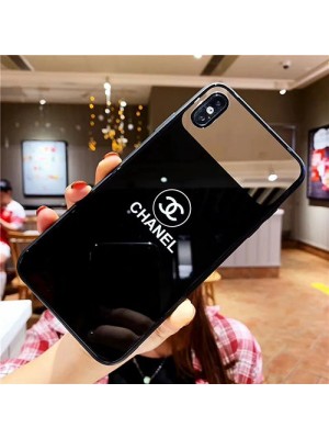 Chanel/シャネル  ブランド 女性向け iphone13 pro max/13miniケース 化粧用 鏡付き ガラス型 アイフォン13 pro/13 promax/12pro ケース ファッション経典 メンズ おまけつきレディース 