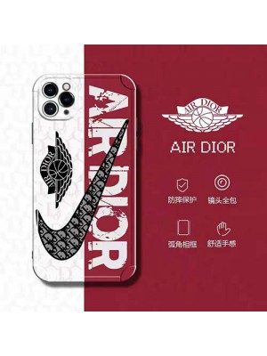 Dior & Jordan コラボ ブランド iphone 13/13 pro/13 mini/13 pro maxケース ジャケット型 ジョーダン ディオール スポーツ風 モノグラム アイフォン13/12s/11/11 pro/11 pro max/se2カバー 防塵 耐衝撃 激安 モノグラム 芸能人愛用 コピー ファッションメンズ レディース