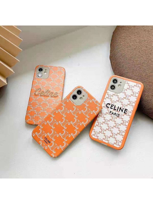 セリーヌ 人気ブランド iPhone 13/12s/12mini/12 pro maxケース ジャケット型 刺繍風 CELINE 個性 スタイル 芸能人愛用 韓国風 アイフォン13/12S/12 Pro Max/12 Mini/11/x/8/7ケース レディース