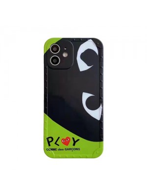 Comme des Garçons ブランド iPhone SE 第3世代/13/13 Pro/13 Pro Maxケース ジャケット型 CDG 川久保玲 モノグラム 個性 コムデギャルソン 韓国風 芸能人愛用 アイフォンse3/13/12/11/x/xs/xr/8/7ケース 大人気 メンズ レディース