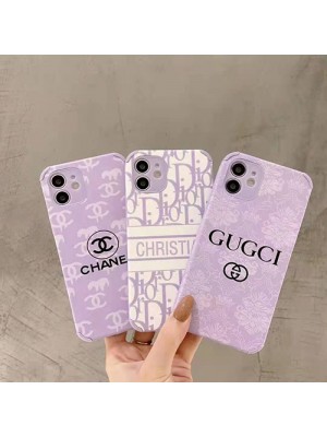 シャネル/CHANEL ハイブランド iphone 13/13mini/13 pro max/13 proケース ルイヴィトン/LV ジャケット型 インスタ風  ディオール/DIOR 熊柄 KAWS/カウズ 全面保護 モノグラム パープル色 アイフォン13プロマックス/13ミニカバー メンズ レディース