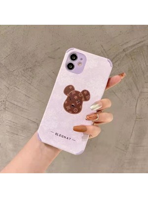 シャネル/CHANEL ハイブランド iphone 13/13mini/13 pro max/13 proケース ルイヴィトン/LV ジャケット型 インスタ風  ディオール/DIOR 熊柄 KAWS/カウズ 全面保護 モノグラム パープル色 アイフォン13プロマックス/13ミニカバー メンズ レディース