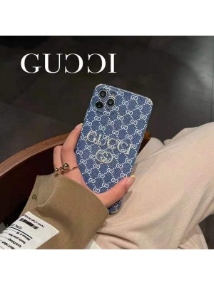 グッチ ブランド 刺繍風 iPhone13/12s/12/12 pro/12pro maxケース モノグラム柄 GUCCI シリコン製 ジャケット型 韓国風 落下保護 アイフォン11 pro max/xs/xr/x/8/7カバー レディース愛用