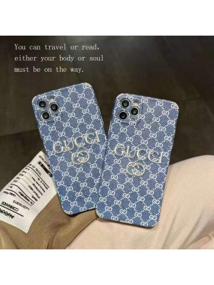 グッチ ブランド 刺繍風 iPhone13/12s/12/12 pro/12pro maxケース モノグラム柄 GUCCI シリコン製 ジャケット型 韓国風 落下保護 アイフォン11 pro max/xs/xr/x/8/7カバー レディース愛用